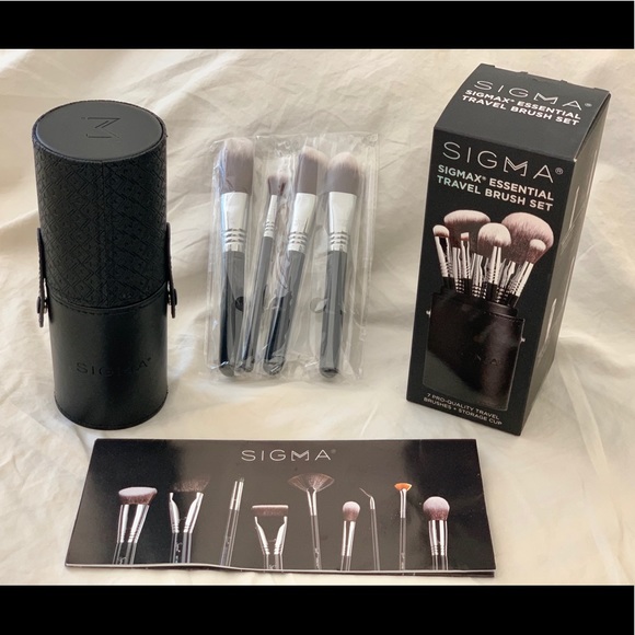 Sigma Beauty Other - Sigma Essential Travel Brush Set,Partial 4 brushes